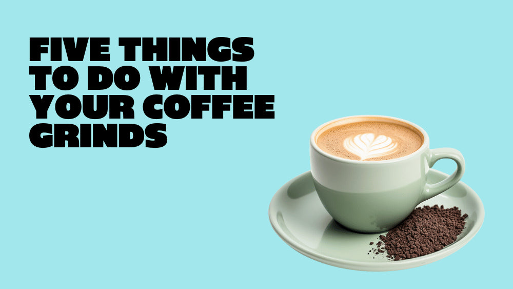 5 Things You can do with your used coffee grinds. 